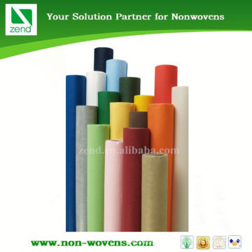 Disposable non woven table skirting white in China supplier